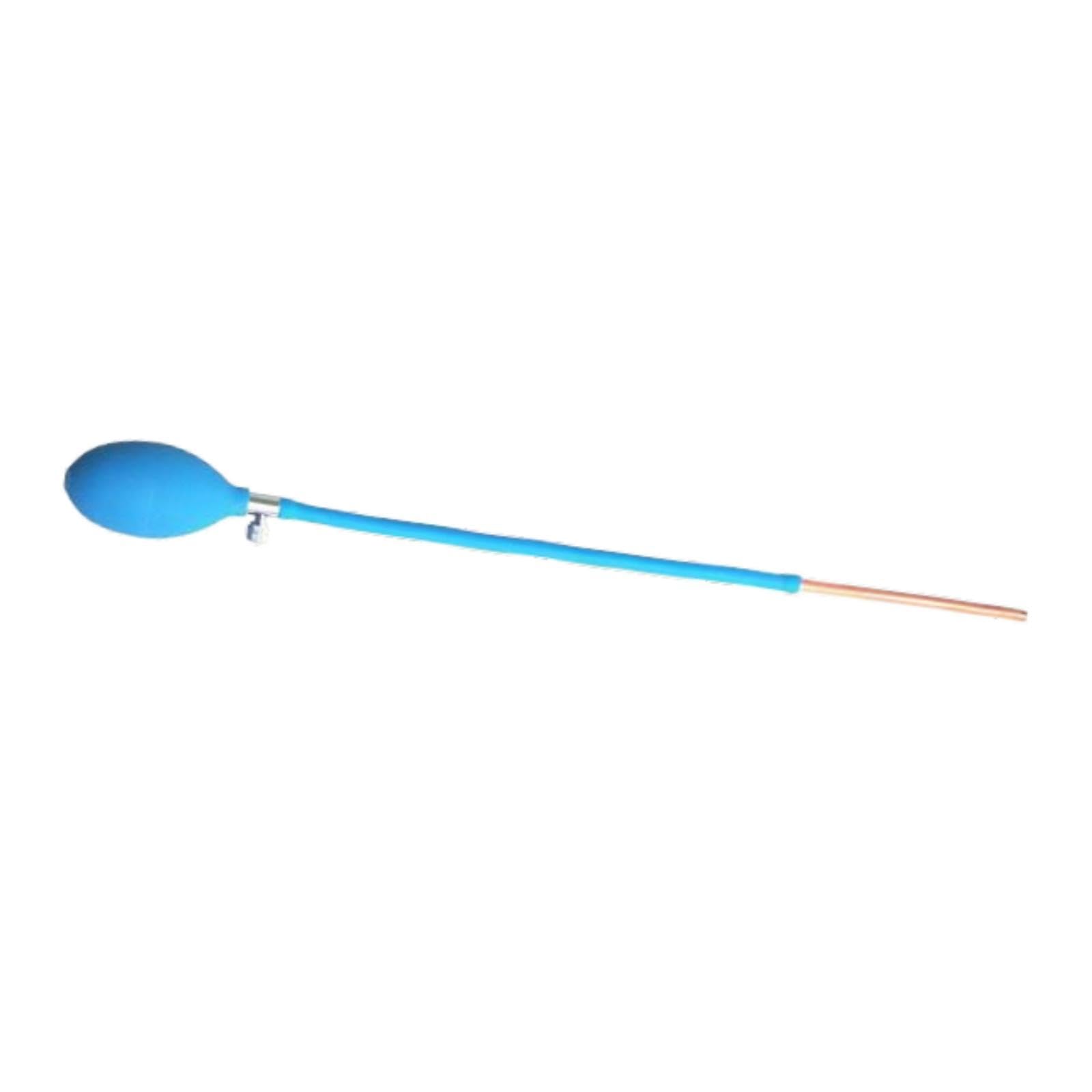 Pompe à Sucre Réutilisable En Isomalt avec Tube En Cuivre pour Création de Sucreries 3D, Blue 45x44cm