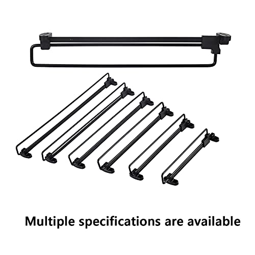 Tringle de placard rétractable tube extensible et cintre réglable pour armoire dressing XLDZ - 5