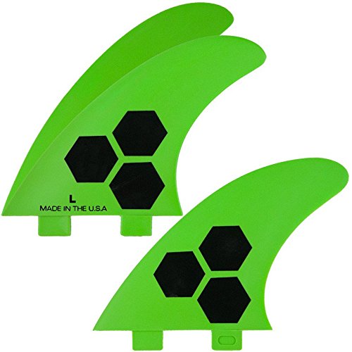 Channel Islands Surfboards Fiberglass Reinforced Polymer (Frp) Fin Set - 3 Fins - FCS Base