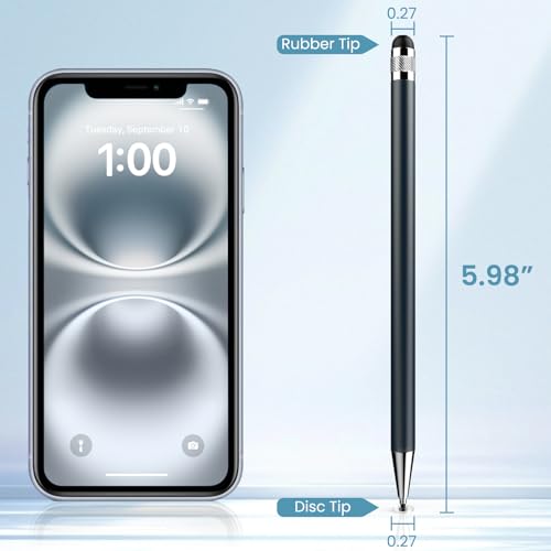 Image of StylusHome 5 Pcs Universal Stylus Pen for Apple & Android Touch Screens
