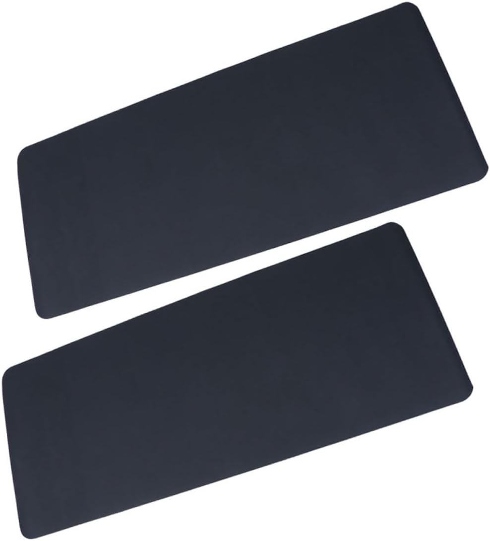 BESTonZON 2Pcs Exercise Equipment Mat for Treadmill Bike Noise Reduction Slip Surface Vibration Control for Home Gym Carpet Hard Floors