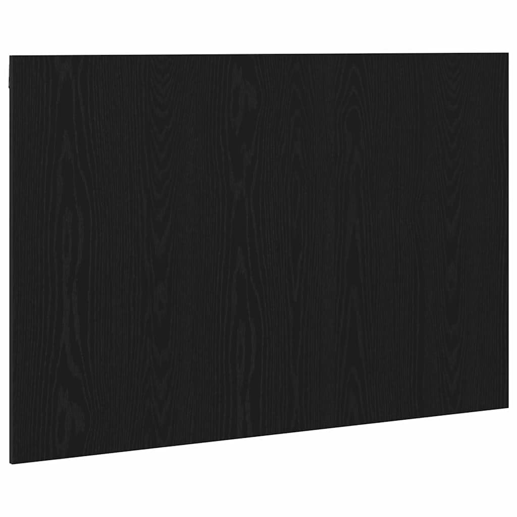 Cabecero Roble Negro 120 x 1 5 x 80 cm Madera contrachapada Cabeceros Moderno, Cabezales Cama, Muebles Habitacion, Cama Cabeza