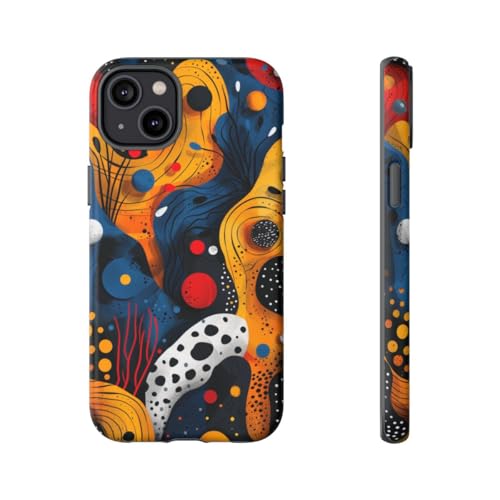 Coque iPhone 14 Plus formes organiques pour styliser votre look estival
