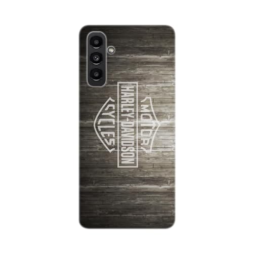 Cover trasparente design per Samsung Galaxy, stampata in Francia, Harley Davidson Logo - Galaxy A13 5G