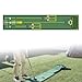 Menolana Golf Putting Mat Carpet Gift Easy to Clean Lightweight Golf Training Pad Equipment for Home Office Backyard, Golfer Man Gift, Style C