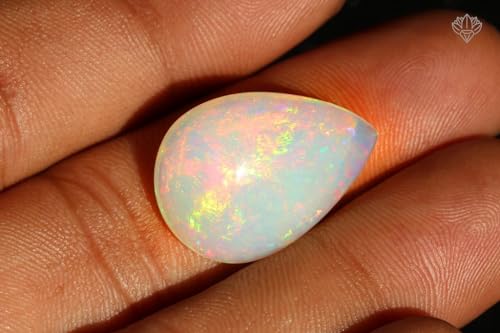 Opale éthiopienne naturelle authentique AAA+ sans traitement 9.65Cts