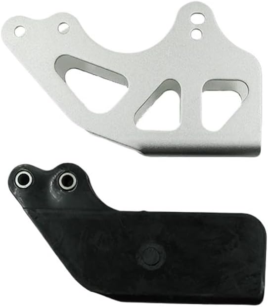 Aluminum Motorcycle Chain Guide Guard Protector Compatible With X6 X2X Dirt Bike Frame Sprocket Wheel Cover Motocross(CHAIN INSIDE GLUE)