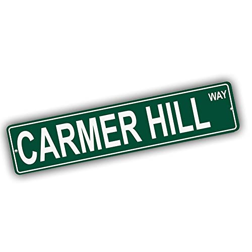 Brotherhood Aluminum Street Sign for Carmer Hill - Pennsylvania Wall Decor