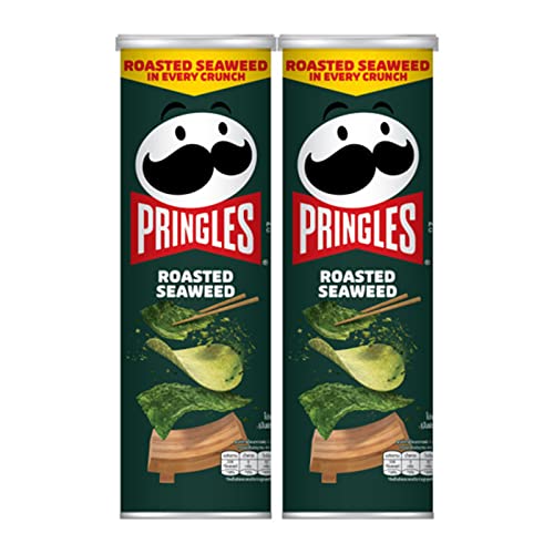 Pringles Crisps Potato Chips Roasted Seaweed Flavor 97g x 2 Cans