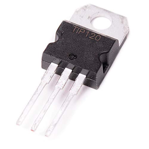 Youmile 30 stücke TIP120 60 V 5A NPN Darlington Bipolar Leistungstransistor TO-220 3Pin für Arduino Mit 2,2 k Ohm Widerstände, 1N4001 DIODE