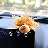 車のダッシュボードデコレーション かわいいミニぬいぐるみ動物 車アクセサリー インテリア 男性 女性 車のダッシュボード装飾 自宅 オフィス デスクチャーム クリスマスオーナメント 自動車 オートバイ トラック装飾