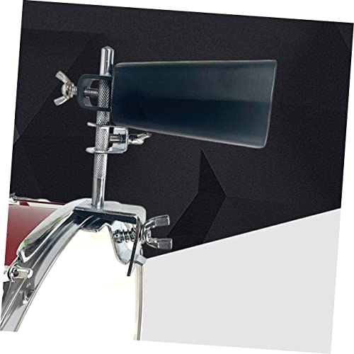 Drum Kit Cowbell Clamp Soporte de extensión para Cowbell para Bombo Fácil de instalar para accesorios de percusión Material de alta dureza para uso a largo plazo miniatura 4