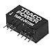 TRACOPOWER TMR 2-2411WI Isolated Board Mount DC/DC Converter, SIP, Fixed, Through Hole, 2 W, 5 V, 400 mA