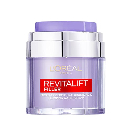 L'Oreal Paris Revitalift Filler Crema, Con Ácido Hialurónico Micro-epidérmico, Antienvejecimiento, Para todo tipo de piel, 50ml