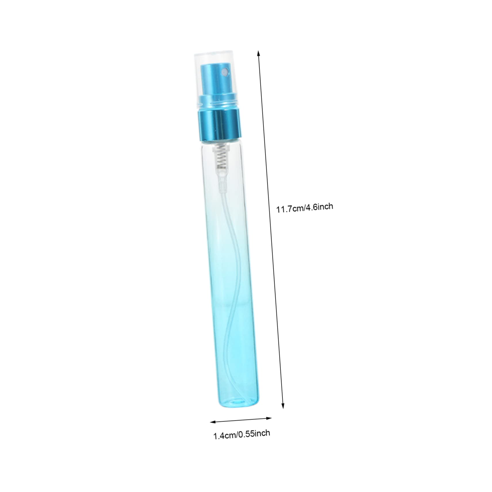 MAGICLULU 2 Set Da 10 Ml Di Flaconi Di Profumo in Vuoti Ricaricabili Da Viaggio Per Articoli Da Toeletta Set Di Pompe Per Prodotti Fatti A Mano E Fragranze 12 Pezzi * 2