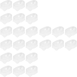 24pcs Dip Powder Recycling Tray Manicure Powder Container for Dipping Nails Easy Pour Design Saves Product for Nail Art Easy to Clean and Reuse