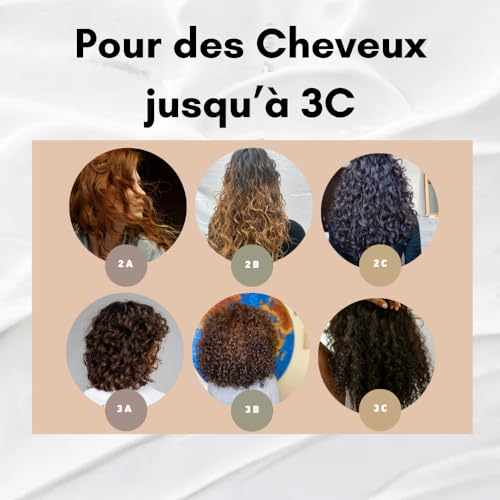 SERGE D'ESTEL PARIS Curly Hair Mask 250g To Soften Embellish Nourishes Control your Curls. Mask Curly Hair 100% Vegan Made in Paris - Image 4
