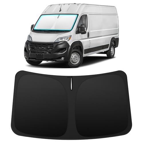 Image of INSAUTO Custom Fit Windshield Sun Shade for Dodge RAM ProMaster 2014-2026