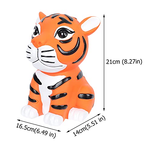 Salvadanaio a forma di tigre, a forma di tigre