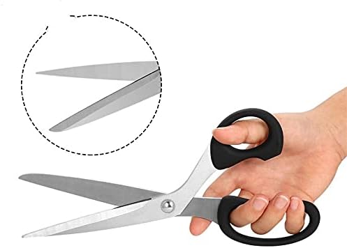 Craft Scissors Tailor Scissors for Fabric 10 Inch Tailor's Scissors Stainless Steel Scissor Sewing Scissors Tool Cuts Crafts Scissors