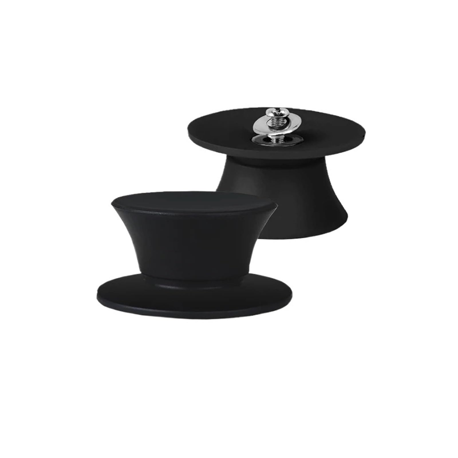 Wzptlkibad 2Pcs Silicone Pot Lid Knob Universal Replacement Handle