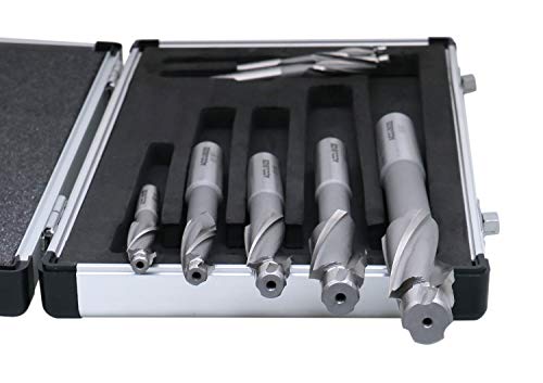 Accusize Industrial Tools 509S-0007+007M 14 Pc H.S.S. Premium Counterbore Set 3 Flute Straight Shank thumb #3