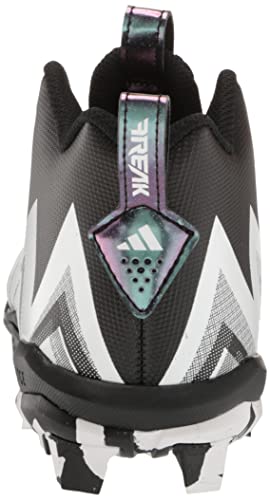 Adidas Freak Spark 23 Football Shoe, Black/White/Black (Molded), 1.5 Us Unisex Little Kid #TOP2