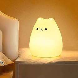 Lampara Bebe Aliexpress FOMYHEARD Luz Nocturna Infantil, Silicona Luz Quitamiedos, LED Recargable con Temporizador, Luz Bebe Nocturna que Cambia de Color, para Lamparitas Mesita Noche Regalo