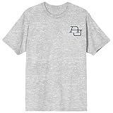 Bioworld MLBPA Aaron Judge All Rise Jersey Adult Athletic Heather Crew Neck Short Sleeve T-Shirt-Large