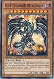 red eyes darkness dragon worth KARTENNAME: Rotäugiger finsterer Metalldrache für das Yu-Gi-Oh! TRADING CARD GAME