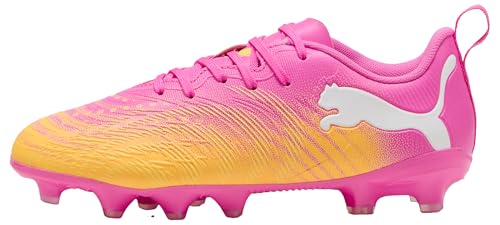 PUMA Future 9 Play FG/AG Jr Poison PINK-Sun Stream-Bright Aqua- - 5,5/38.5