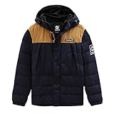 [page_title]-Timberland Herren Steppjacke O-A Puffer Jacket A1WYY Dark Saphir/Wheat Bt XXL
