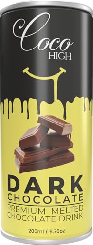 Image of CocoHigh Dark Chocolate Drink 200ml | Luxury Creamy Chocolate Milkshake | Ready-to-Drink Milkshake Made with Real Chocolte | | No Added Preservatives