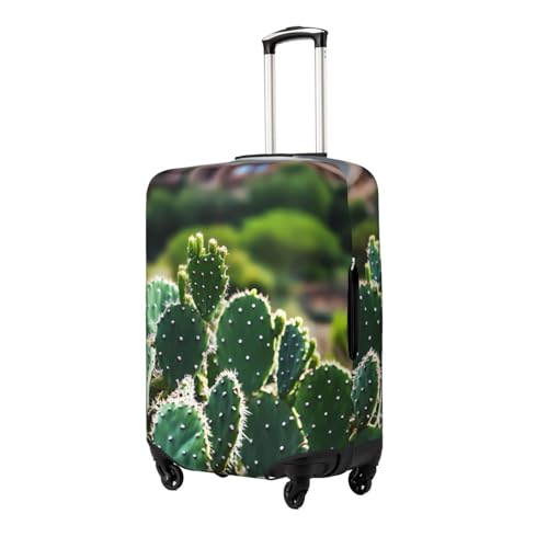 Cactus Fresh Elastic Travel Luggage Cover, Washable Spandex Suitcase Protector, Anti-Scratch Fits 18-32 Inch2