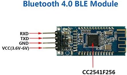 DSD TECH HM-10 Bluetooth 4.0 BLE iBeacon UART Module with 4PIN Base Board for Arduino UNO R3 Mega 2560 Nano
