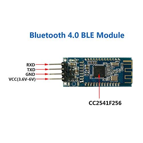 Dsd Tech Hm-10 Bluetooth 4.0 Ble Ibeacon Uart Module With 4Pin Base Board For Arduino Uno R3 Mega 2560 Nano #TOP4
