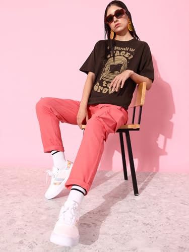 Image of Dillinger Blue Graphic Oversized T-Shirt