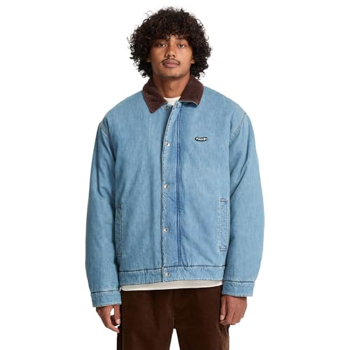 Veste Stonewish Denim Volcom homme fini les vestes rigides optez pour le bleu