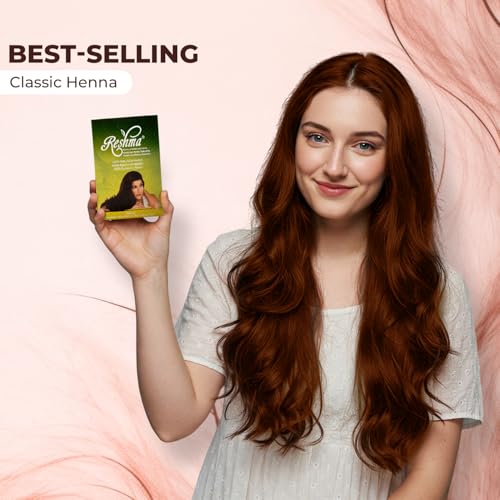 Reshma Beauty Henna Polvo Puro 100% Natural Paquete 12 x 150g miniatura 6