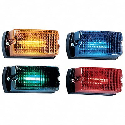 Amazon.com: Federal Signal Warning Light, LED, Amber, Surface