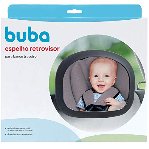 Espelho Retrovisor para Banco Traseiro - Buba, Buba, Preto