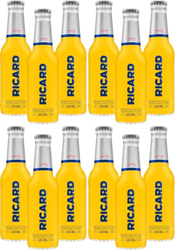 Ricard Bouteille 4.5%, Pack de 3x 20cl (Lot de 4)