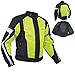 Blouson Textile Haute Resistance Mesh Protections Epaules Coudes Fluo M