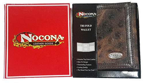 Custom Don't Tread On Me Nocona Ostrich Print trifold wallet4