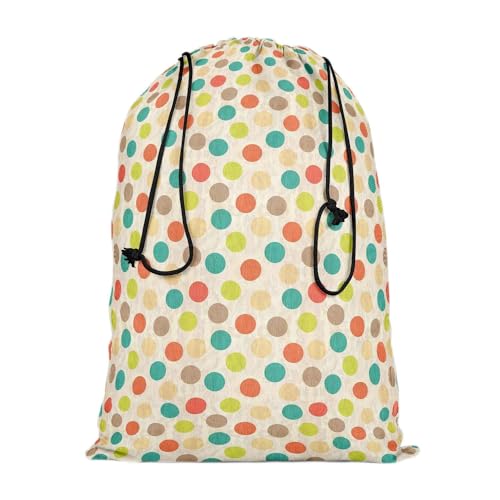 Image of ArtzFolio Retro Circles | Reusable Sack Bag | Bag for Gym, Storage, Vegetable & Travel