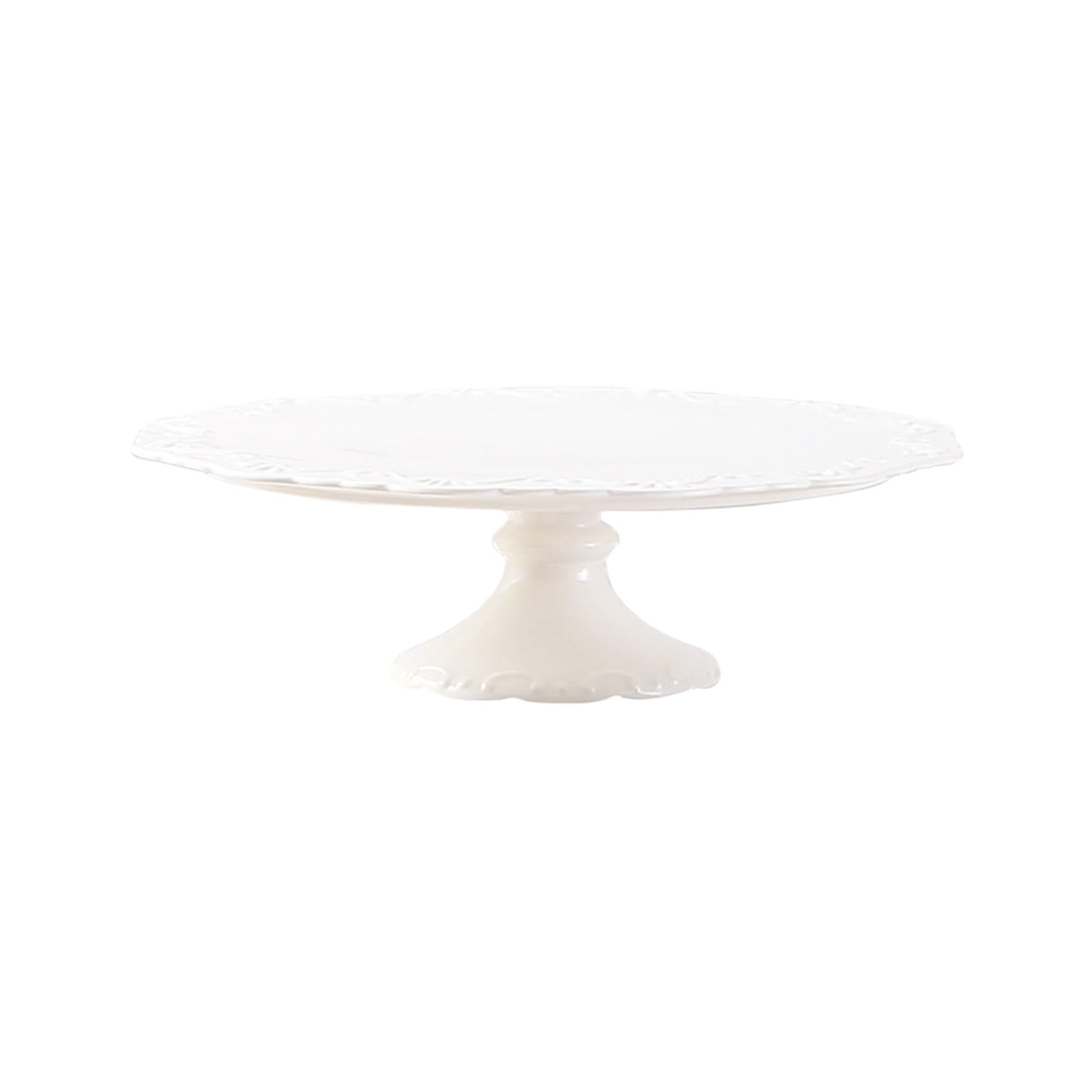 Ceramic Party Tray for Cakes Fruits and Pastries Multipurpose Serving Solution Various Occasion Ceramic Cake Tray
