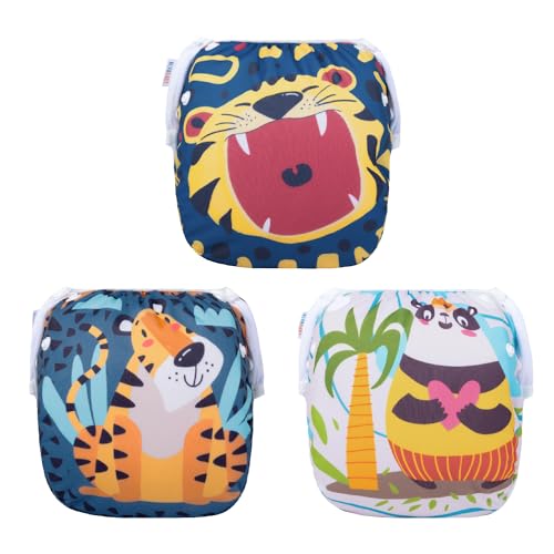ALVA Baby Swim Diapers Reusable Adjustable Washable for Swimming Lesson