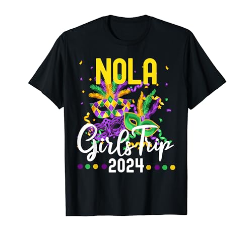 Nueva Orleans despedida de soltera NOLA Mardi Gras Girls Trip Camiseta