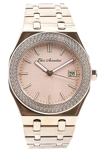 Elico Assoulini"Braccialetto", Grande - Rose Gold, Grande,