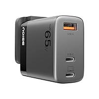 Noise 65W GaN Wall Charger Black with 3 Ports